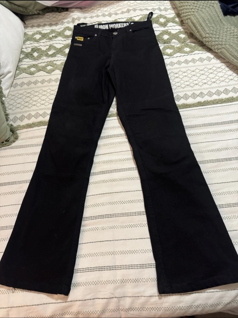 BILT Iron Workers Women's Reinforced DuPont Kevlar Protective Riding Jeans sz 6